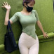오또맘 필라테스 타이트한 레깅스 비키니 몸매
