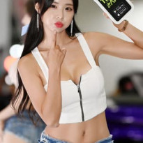 레이싱 모델 알바 뛰는 포켓걸스 하빈