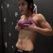 복근 자랑하는 서양 누나 Sara Saffari 브라탑 몸매