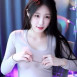 가슴골에 땀난 한갱