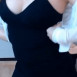 끈원피스 박카스 누나 가슴 초근접 스쿼트