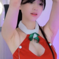 문월 섹시 산타복 겨드랑이