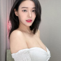BJ 미래 새하얀 오프솔더 튜브탑 거대한 가슴골