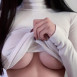 밑슴 보여주는 노브라 누나
