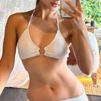 장나교 탄탄한 복근 비키니 몸매 셀카