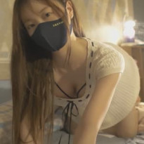 임제리 침대위 남친을 위한 섹시 란제리