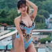 김한나 치어리더 비키니 수영복 몸매