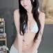 수련수련 비키니 입은 고양이 티아라 