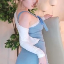 BJ 예나 타이트한 치마 골반 뒤태