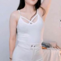 BJ 소미 흰나시 분홍 원피스 가슴골