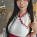 수련수련 인스타 텐가이 무녀 코스프레 삐져나온 옆가슴