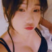 마젠타 숙소 폰방 블랙 레이스 슬립 가슴골