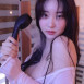 신재은 샤워 젖은 흰티