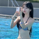 BJ 박민정 인스타 풀장속 비키니 욕조속 올누드 몸매