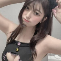 BJ 안나 머리 위로 손 묵직한 가슴골