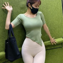 오또맘 필라테스 타이트한 레깅스 비키니 몸매