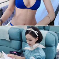 스튜어디스 출신 인스타녀 비키니