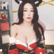 빛베리 아리 코스프레 가슴골
