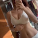 신상 브라 자랑하는 오또맘 개미허리 셀카