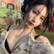 워터밤에서 비키니 가슴골 노출 아라