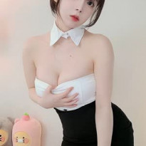 밍선하 섹시 오프솔더 가슴골 검스