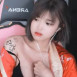 가슴골 땀 닦는 BJ 문월