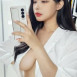 김갑주 가슴노출 흰셔츠 셀카 한장