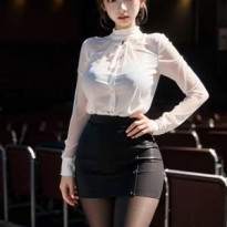 검스에 큰 마음 오피스룩 여비서 그려봐
