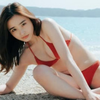 일본 그라비아 모델 아베 오토 비키니 몸매
