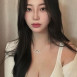 CK 캘빈 클라인 브라가 잘 어울리는 누나 이해오름 (@sunroine) 가슴골