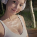 오정연 아나운서 땀에 젖은 흰 나시 봉긋