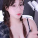 명아츄 셔츠 벗고 브라 가슴골 노출 안경 미모