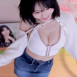 수련수련 위에서 찍은 천장캠 가슴골 흰 브라 노출