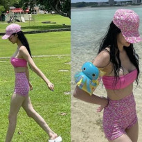 걸그룹 다이아 출신 BJ 솜이 언더붑 밑가슴 노출