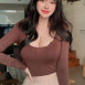 기무세딘 여친룩 큰 가슴골