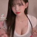 츄정 좋앗숴 영차 시스루 흰티 블랙 브라