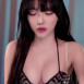 윤개굴이 가슴에 나비 야한 슬립 알찬 가슴골