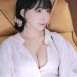 살짝 보이는 핑크 레이스 야한 브라 강인경