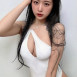 그라비아 모델 마지마 나오미 가슴골 노출 모노키니