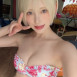 코스플레이어 시노자키 코코로 숏컷 금발 비키니 몸매