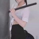 쵸단 섹시 경찰 코스프레 찢 검스 가슴골