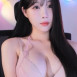 방송 대기 화면도 쩌는 한갱 가슴골