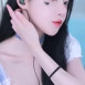박삐삐 하늘색 메이드복 가슴골 노출