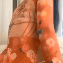 시스루 치파오 신나린 끈팬티 뒤태