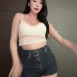 꽃빵 킥드럼베이스 끈 민소매 가슴골