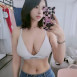 김갑주 ck 캘빈클라인 브라 가슴골 노출 셀카