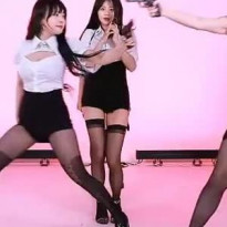 여형사 컨셉 셔츠 단추 푸는 추랑이 초미니 검스