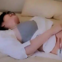 BJ 짱다 눕방 헐렁한 돌핀팬츠 노출로 정지