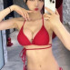 임우정 레드 비키니 셀카