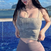 모델 김도연 수영장 젖은 레깅스